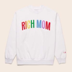 Tinx Rich Mom Pride Crewneck - MEDIUM
